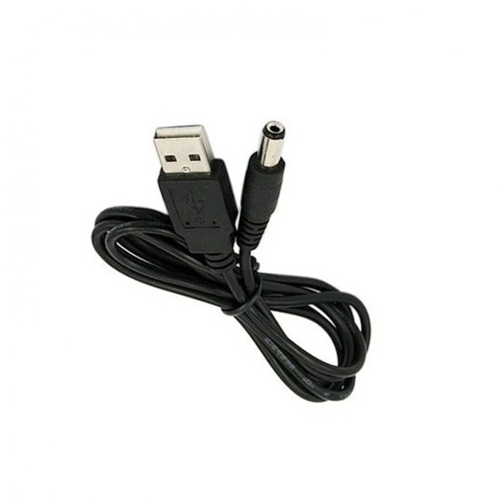

100cm Length Best Black Usb Port 5v 5.5*2.1mm Dc Barrel Power Cable Connector For Small Electronics Devices Usb Extension Cable