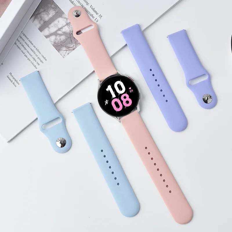 Colorful Silicone Sports Strap