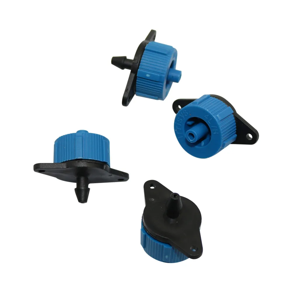 Garden Emitter Pressure Compensating Dripper Micro Irrigation Hose Drip Head Water Saving Irrigation Dropper 4L/H 8L/H 200 Pcs plants irrigation kits drip irrigation spike drip irrigation garden dripper drip irrigation stakes