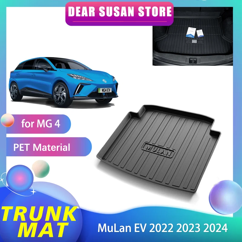 Spezielle Kofferraum Matte für MG 4 MG4 MuLan EV EH32 2022 2023 2024  Wasserdichte Pad Stamm Lagerung Matte Raum dekoration Zubehör - AliExpress