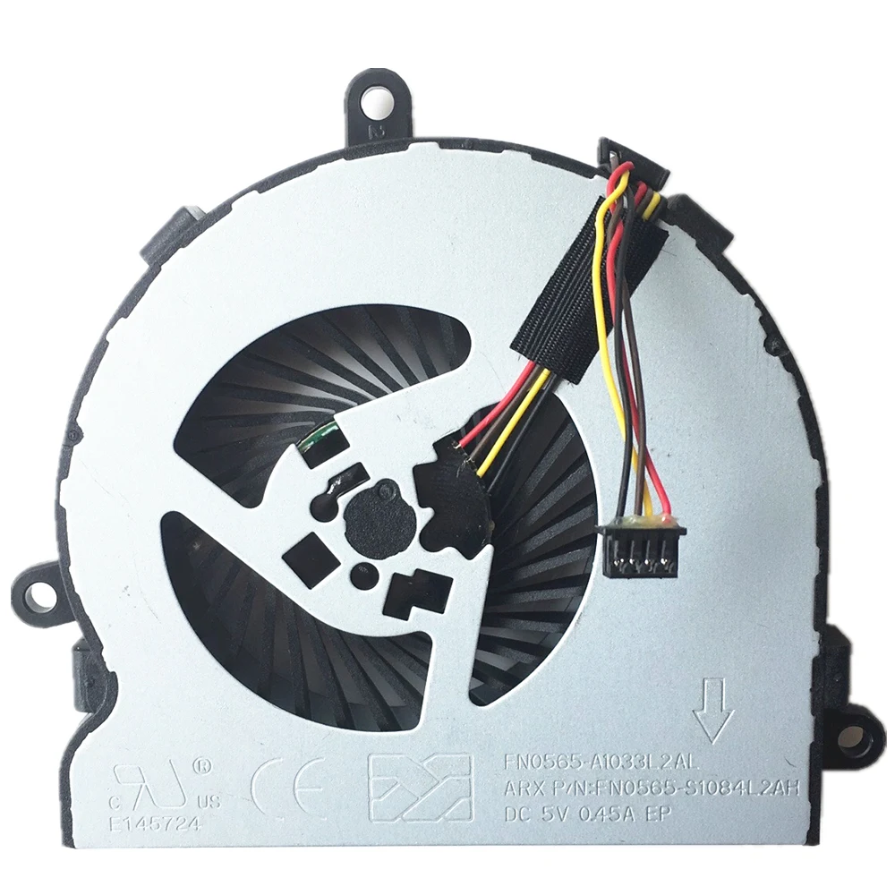 

QAOOO 813946-001 Fan For HP 15-AC 15-AC067tx 15-AC622TX 15-AC121TX 15-AC046TX 15-AY009TX TPN-C125 CPU Cooling Fan