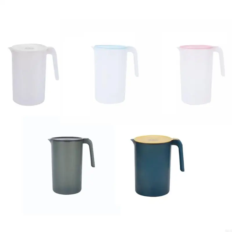M6CE Water Pitchers Beverage Pitchers Juice Containers With Lids Kitchen Household