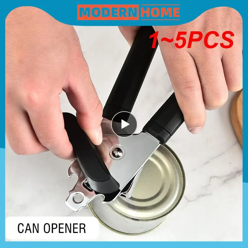 

1-5 шт., нож для открывания банок, с крышкой