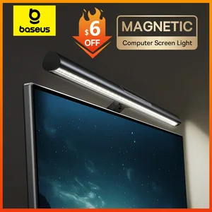 【New Sale】Baseus Magnetic Computer Screen Light Desk Lamp Laptop Hanging USB Light Table Lamp LED Monitor Light Reading Light