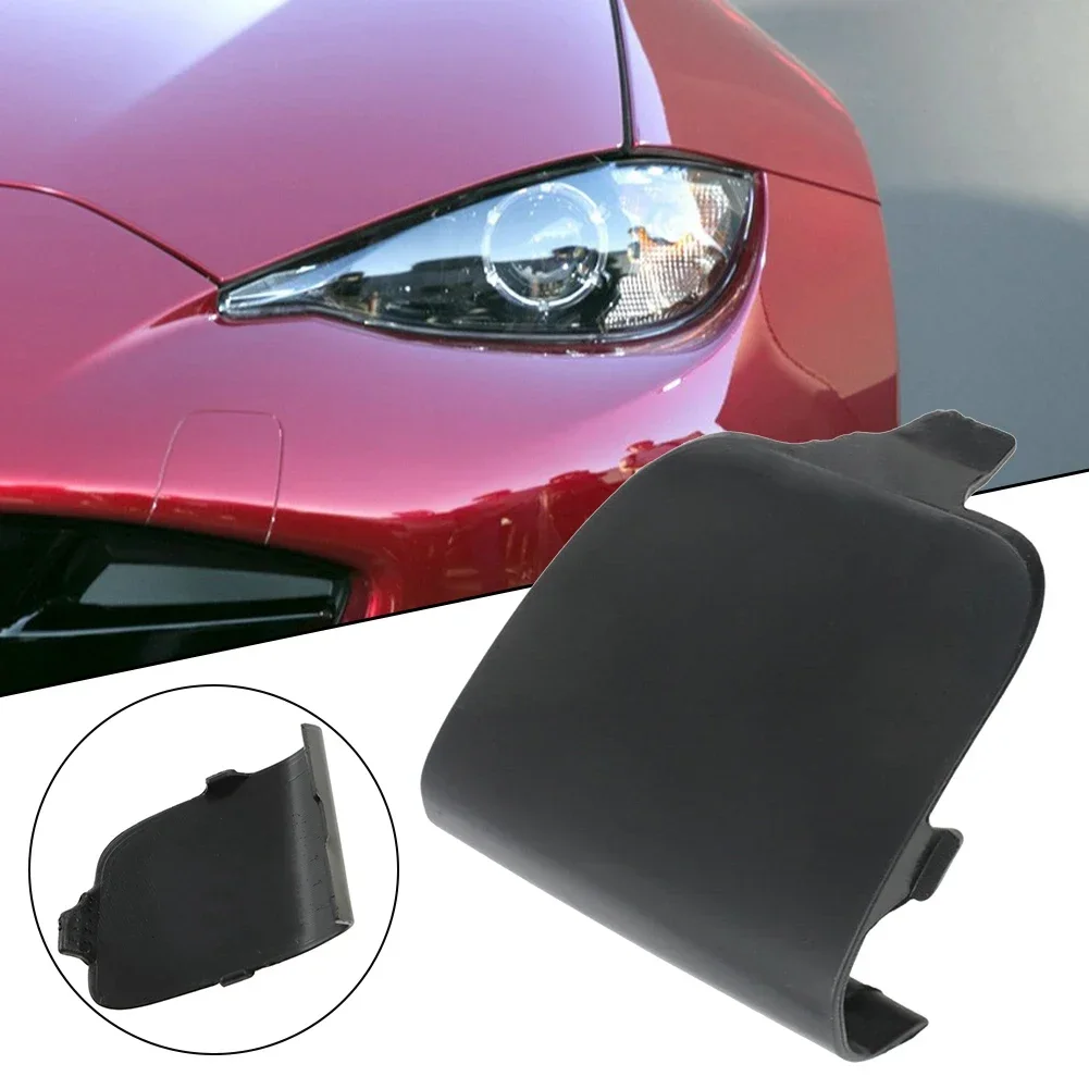 Car Tow Hook Cover 1pc Front Bumper Towing Hook Eye Cover for Mazda MX-5 Miata 2016-Replacement