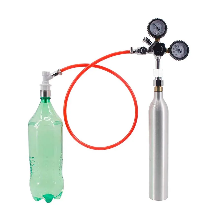 

Soda Carbonating Pro Kit Carbonate Soda Make/Soda/Water/Juice/Beer/Bubble Water Use a Standard 2 liter Soda Bottle