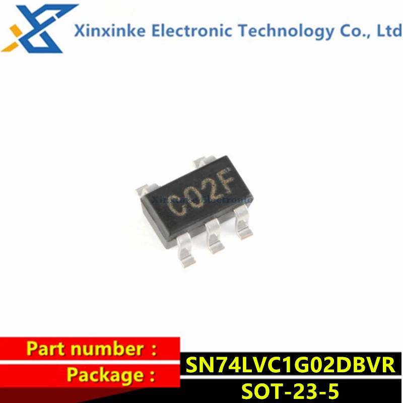 

SN74LVC1G02DBVR SOT-23-5 Single-channel 2-input Positive NOR Gate Logic Chip