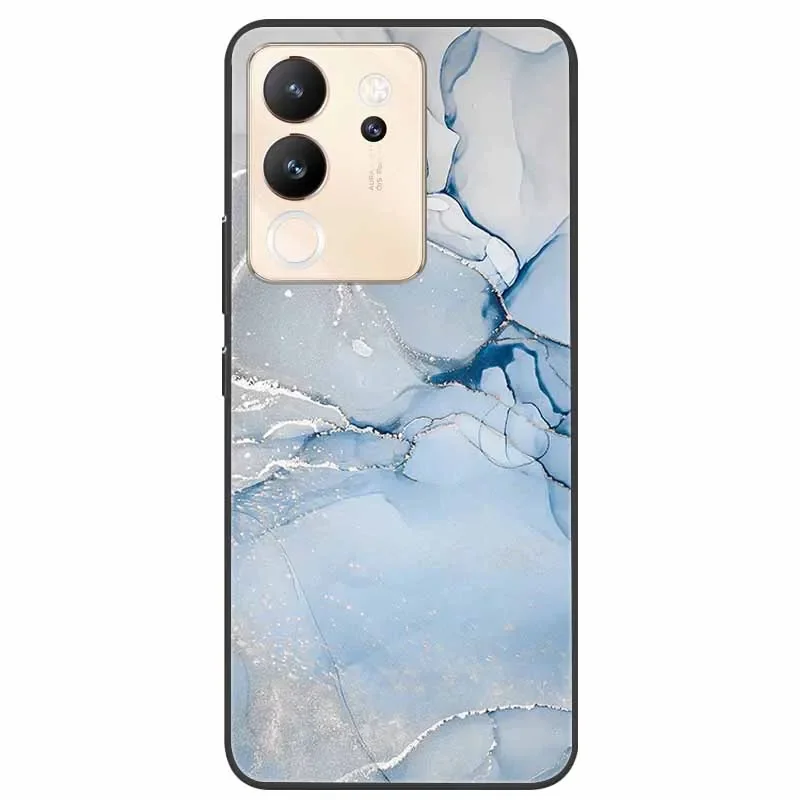 Lovely Marble Print TPU Silicone Phone Cover - Soft and Stylish Protection with Cool Design