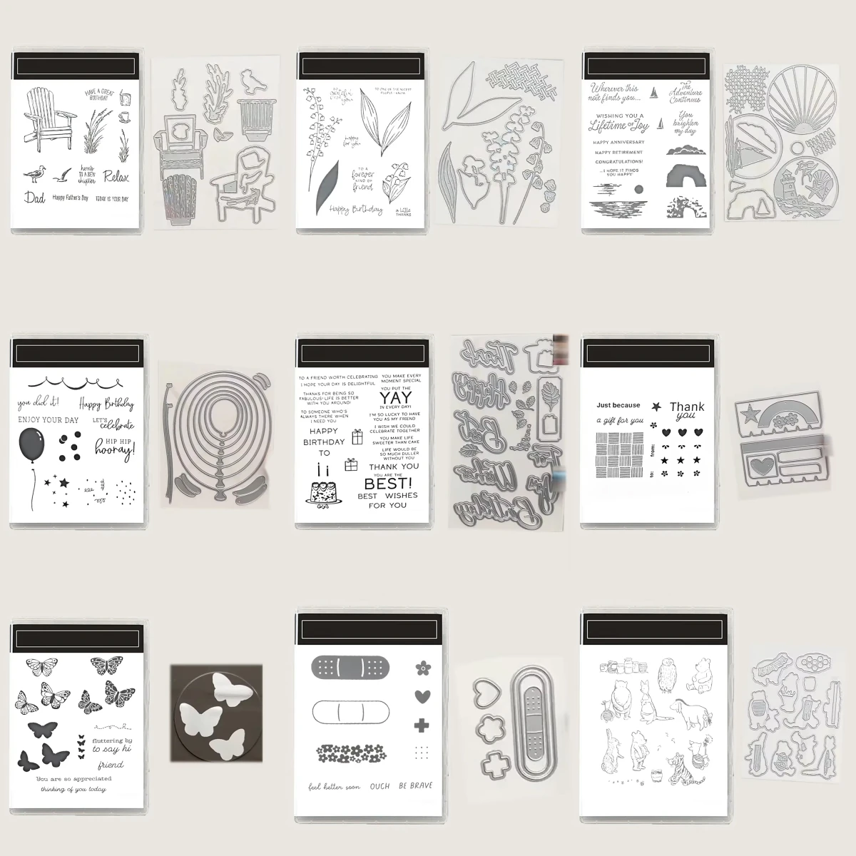 금속 커팅 다이 및 투명 스탬프 세트 DIY 스크랩북 카드 앨범 사진 제작 DIY 공예 스텐실 2026