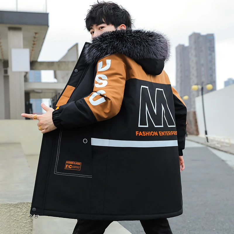 Chaquetas Hombre Springfield Parkita De Lana Con Capucha Chaqueta