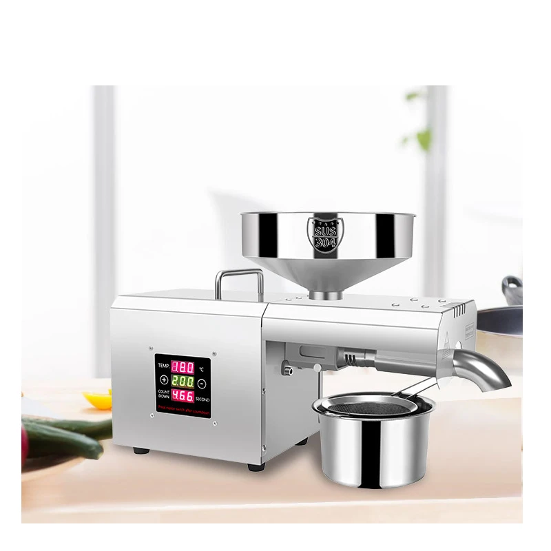 

Полностью автоматический маслопресс из нержавеющей стали, 110 В, 220 В