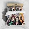 Slayer Demon All Season Twin Bedding Set 3 Piece Comforter Set Bed Duvet Cover  Double King Comforter Cover Home Textile 5