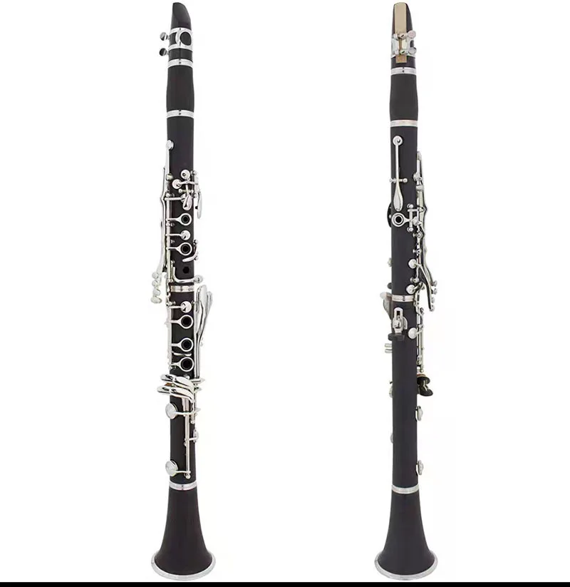 

ROOXIN 17 Key Clarinet Bb Tune High Quality Woodwind Instrument Bakelite Tube Bb Clarinet
