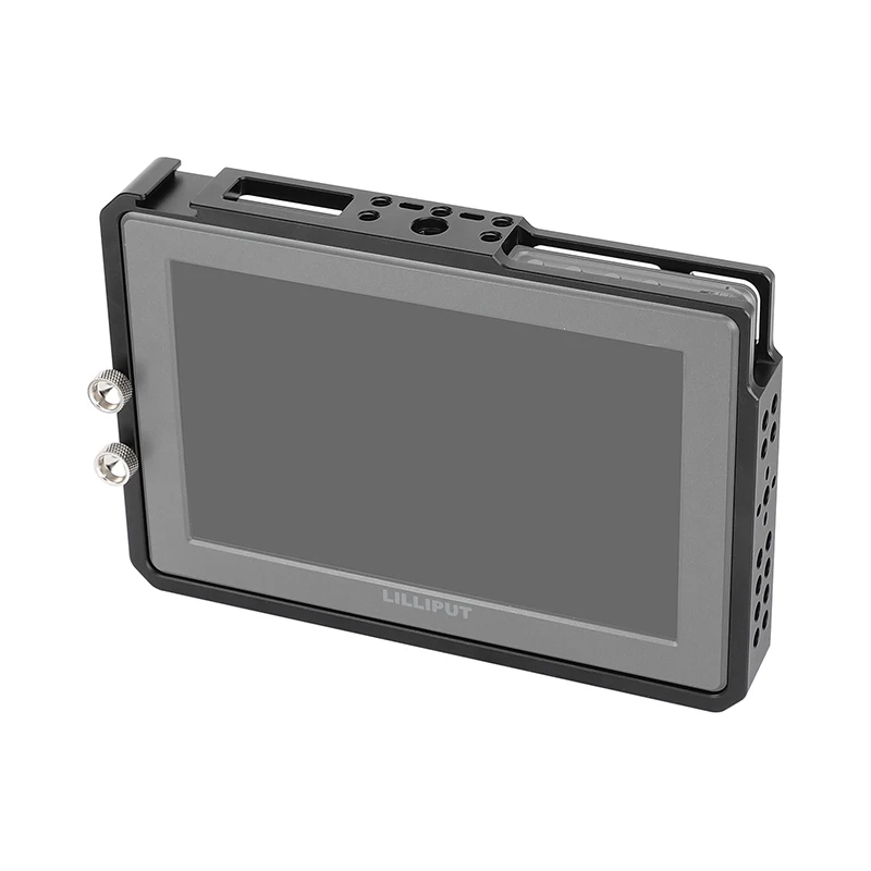 7" Monitor Cage for Lilliput A7S 4K HDTV DSLR Touch Screen On-camera Field Monit