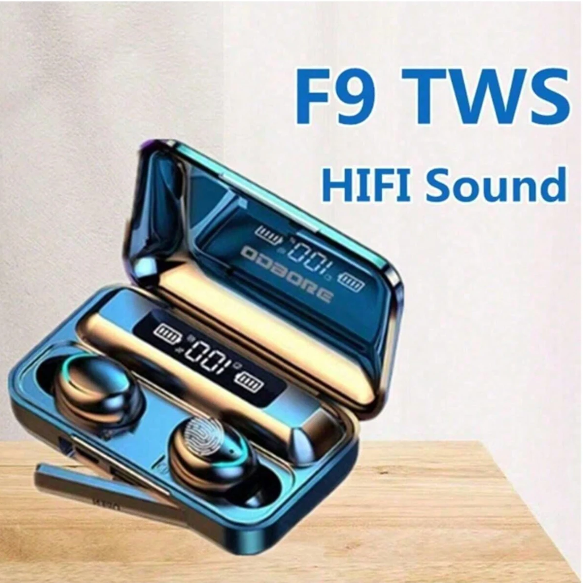 Description Picture 4 of item2025 TWS F9-5 Earphone Bluetooth Headphones Wireless Earphones Hifi Stereo Sports Earbuds Headset Hearing Aids With Mic Handfree