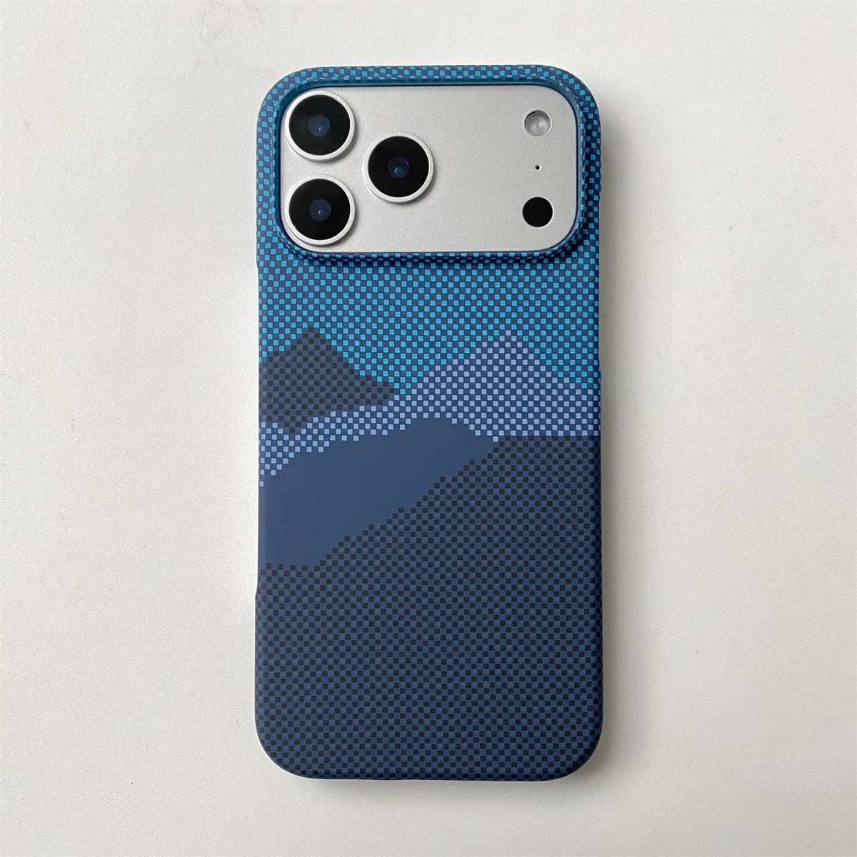 Luxuriöse Kevlar-Carbonfaser-Muster, hochwertige harte PC-Handyhülle für Apple IPhone 17 Air 16 15 14 13 12 11 Pro Max Cover Slim – Detail 22