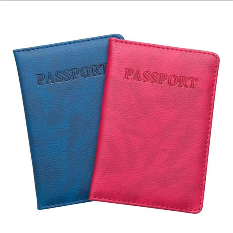 Fashion Travel Passport Cover Protective Card Case Women Men Credit