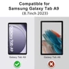 For Samsung Galaxy Tab A9 8.7 Inch 2023 Tempered Glass Screen Protector SM-X110 SM-X115 Tablet Proof Protective Film 2