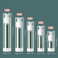 Travel Size Airless Pump Bottle, Small Vacuum Cosmetic Lotion Dispenser Containers for Toiletries Cream Foundation, 1pc 1oz 30ml