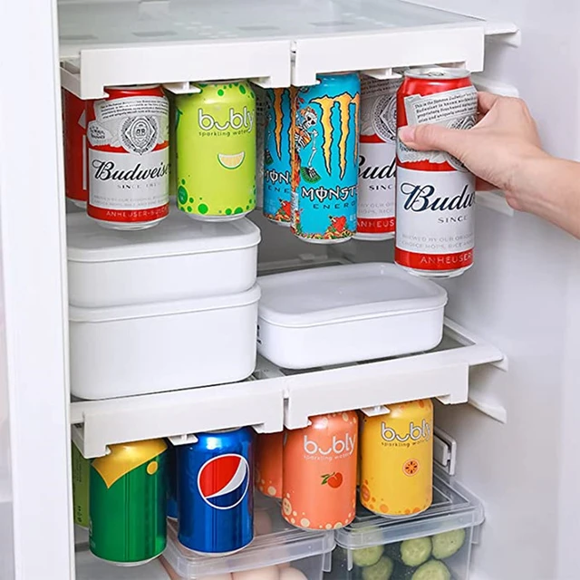 Storage Organizer Holder Kitchen Fridge  Soda Organizer Refrigerator -  Storage Box - Aliexpress