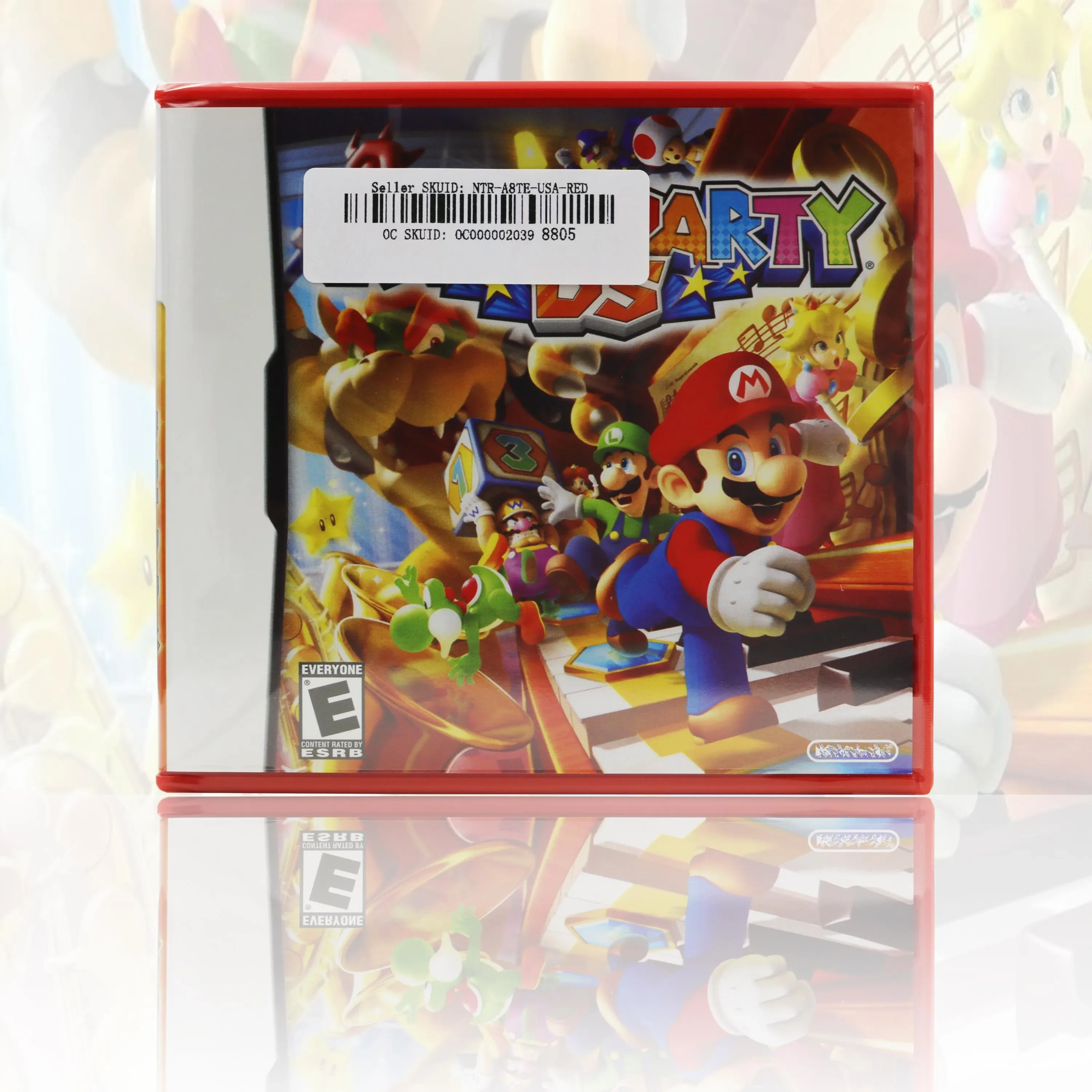 Фото Американская версия Super 64/Bros/Kart/вечерние/Partner in Time DS игровая карта с красной подсветкой с руководством для консоли серии DS №5