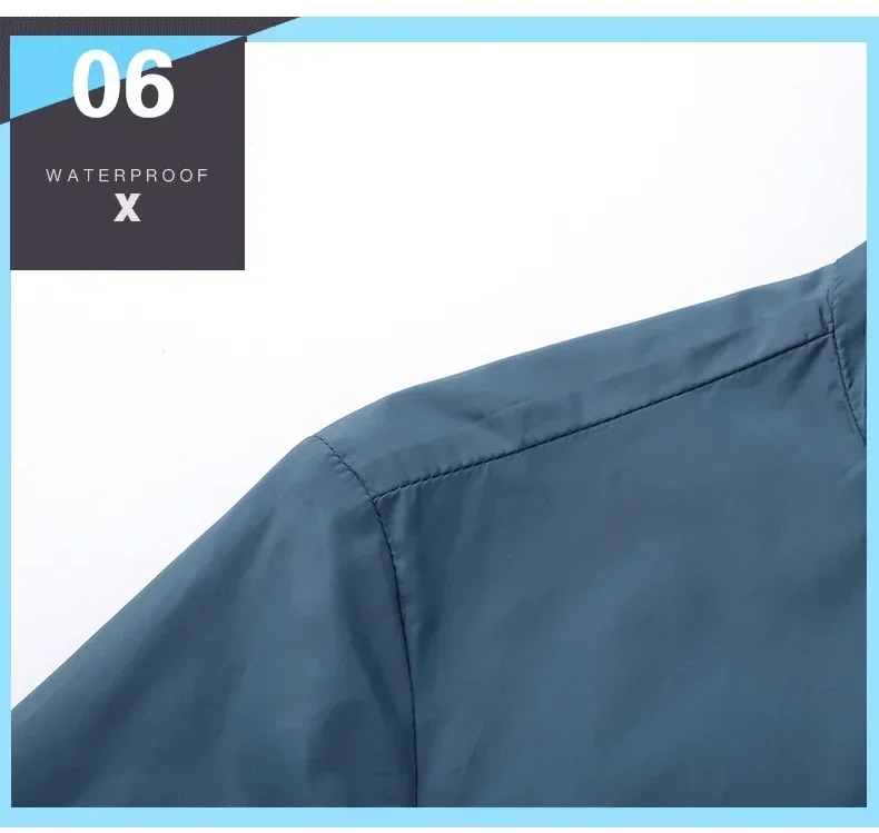 Waterproof Hiking Jacket - Quick Dry Sun Protection Outerwear for Camping  Fishing