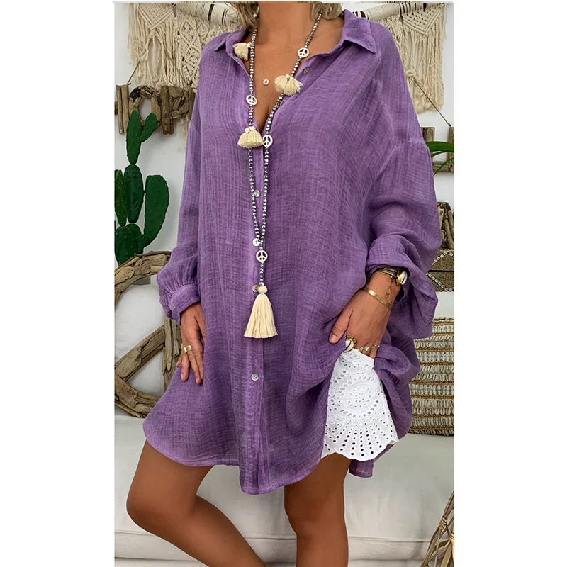 2023 New Loose Women Cover Ups Swimwear White Beach Dress Cotton Beach Kimono Coverups for Women Swimsuit Cover Up Beach Woman