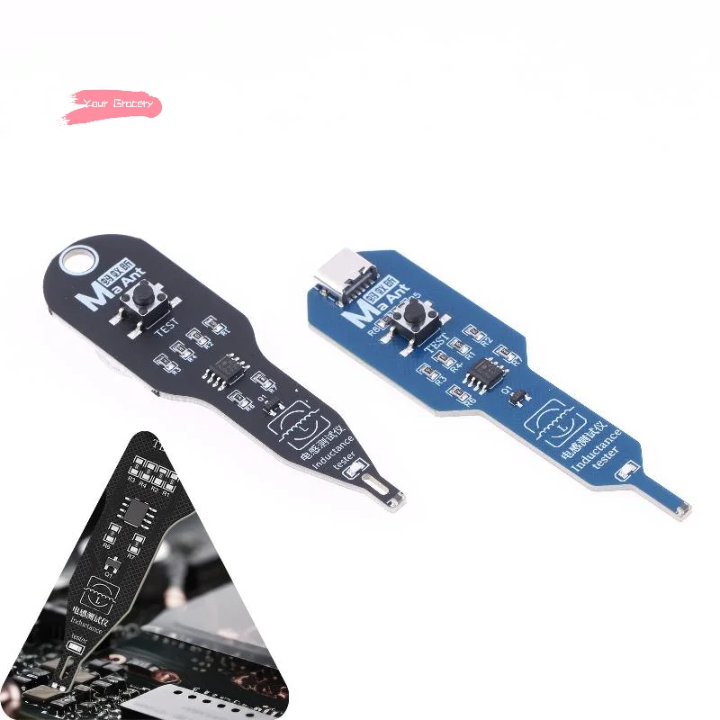 Y-1Pcs 인덕터 감지기 수리 도구 마더보드 코일용 인덕턴스 테스터 빠른 오류 확인 PC 전자기 유도