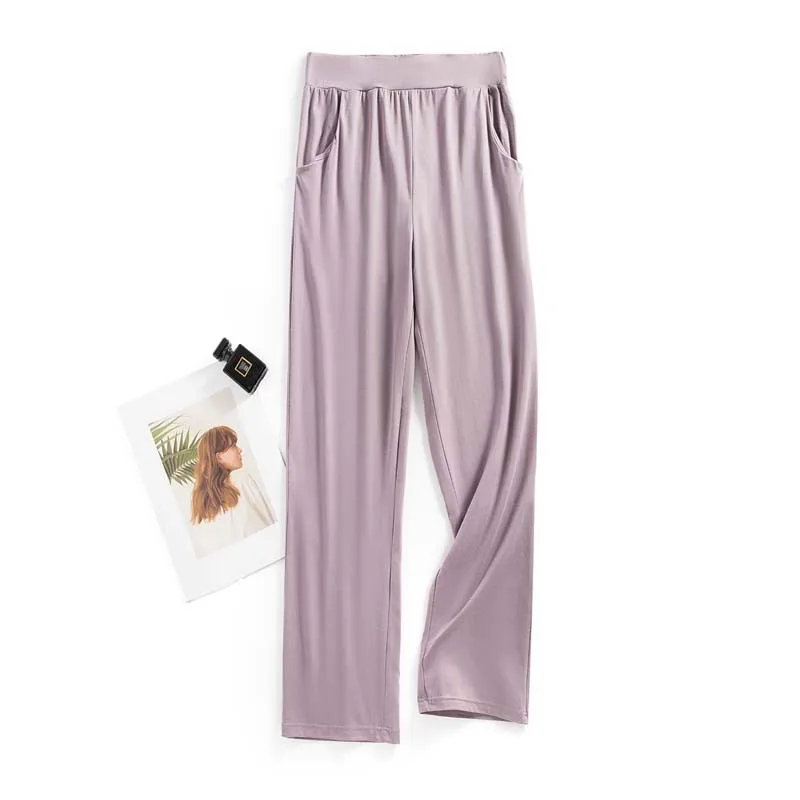 Cotton Pants Pajamas Comfortable New Plus Size Homewear Pant Autumn Winter Home Trousers Night Wear Woman Pantalon M-3XL_ecoleips.com