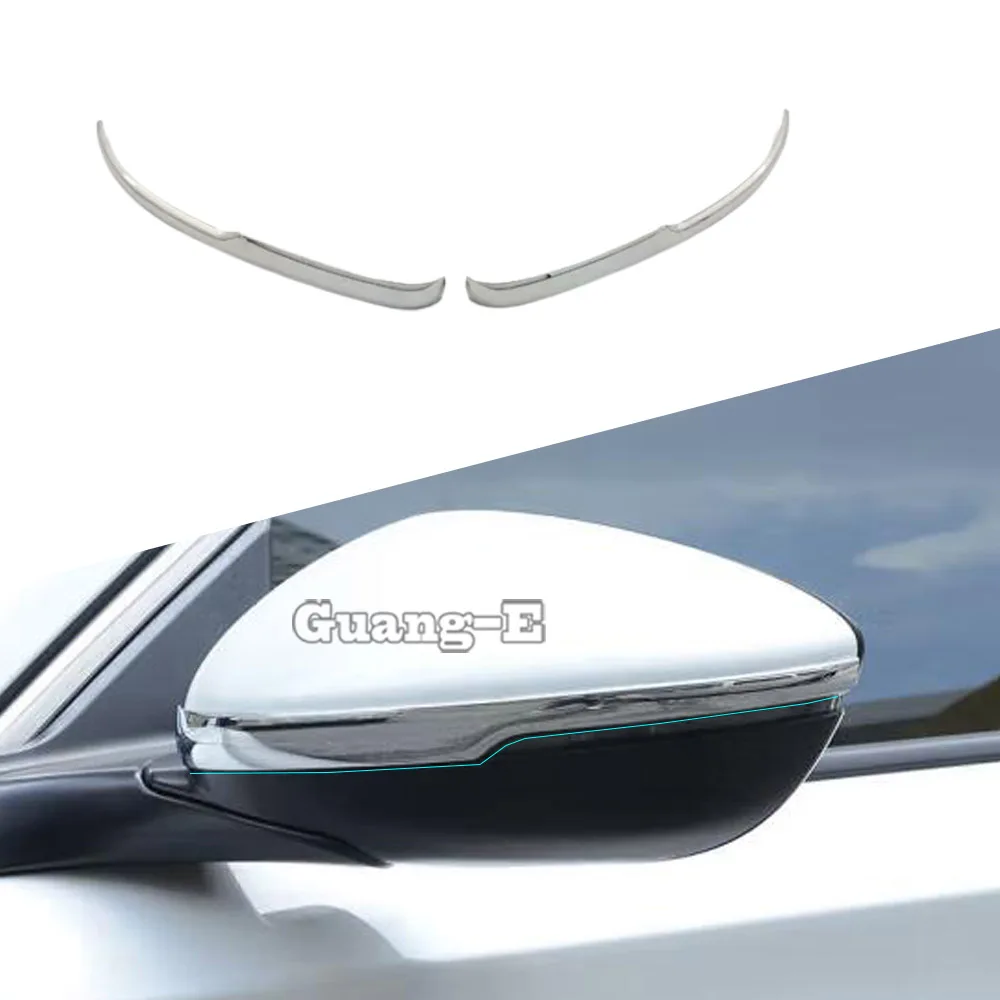 

2 шт., хромированные боковые зеркала заднего вида для Honda Accord 10th 2018 2019 2020 2021 2022 2023