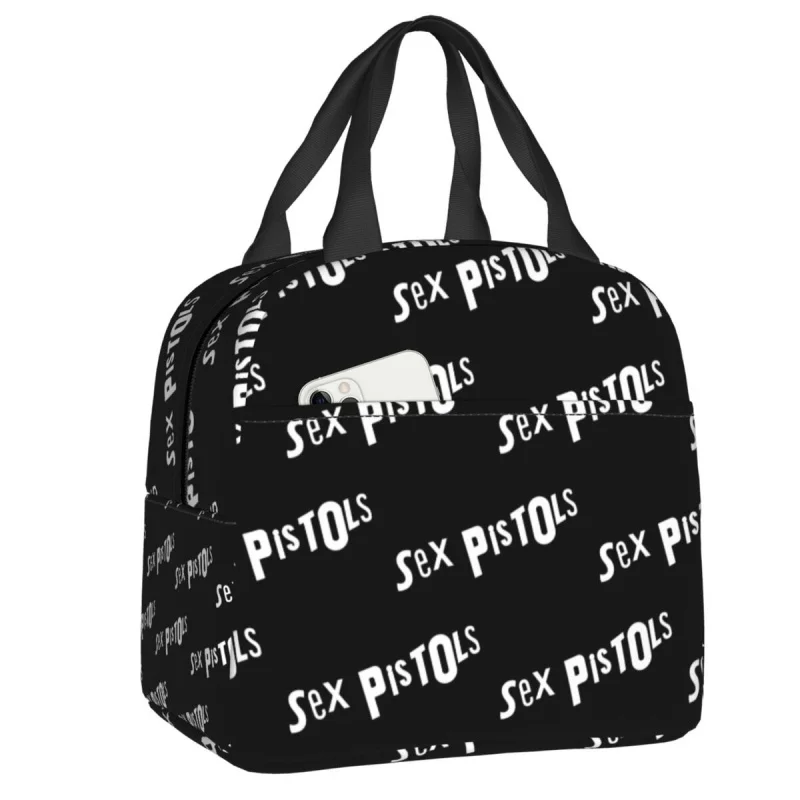 

Пистолеты для секса, термоизолированная сумка для ланча, тяжелый металлический Ланч-бокс для рок-группы, многофункциональная сумка-тоут для пикника для женщин