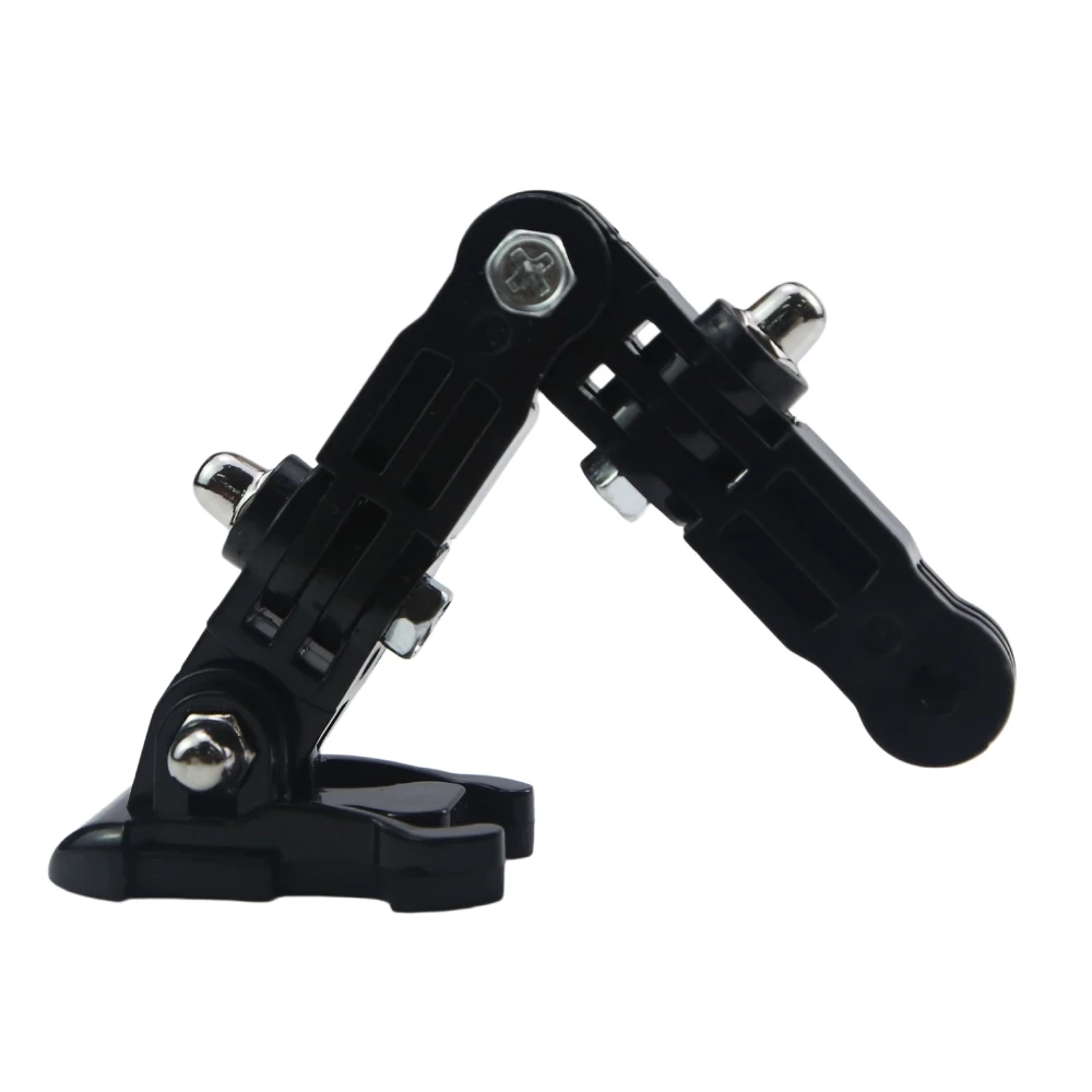 Supporto per Casco con Braccio Estensibile Multi-Articolato per Action Camera Compatibile con GoPro Insta360 Osmo Action - immagine 4