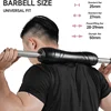 Barbell Pad Squat Bar Pad Barbell Neck Pad for Squat Bar Squat Pad for Lunges Weight Lifting Hip Thrust Pad Fit 25-50mm Bar 4