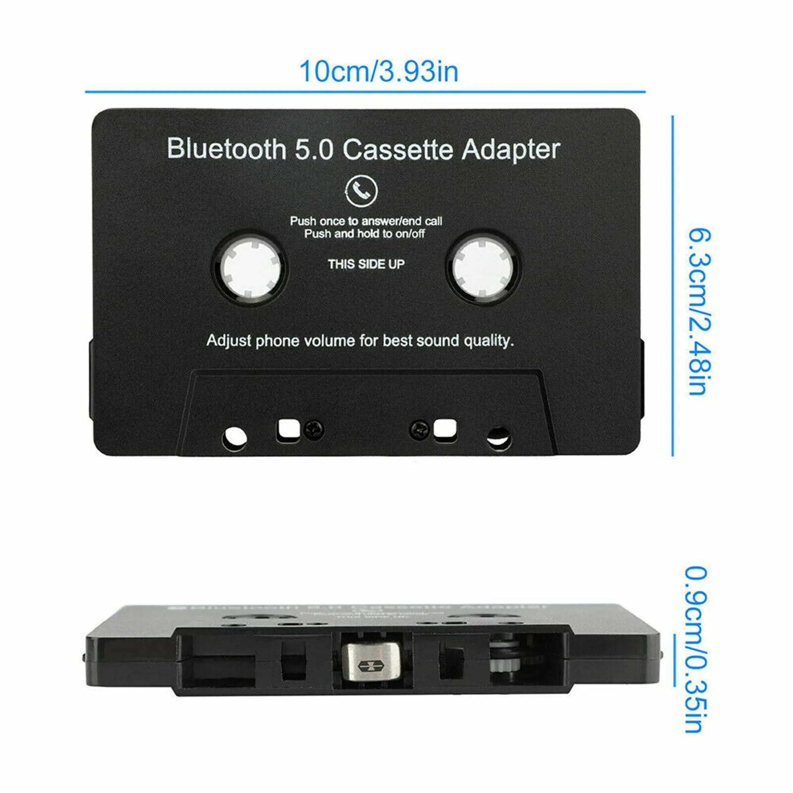 Bluetooth Audio Converter Universal Bluetooth 5.0 Car Tape MP3/SBC/stereo Cassette Player AUX Adapter
