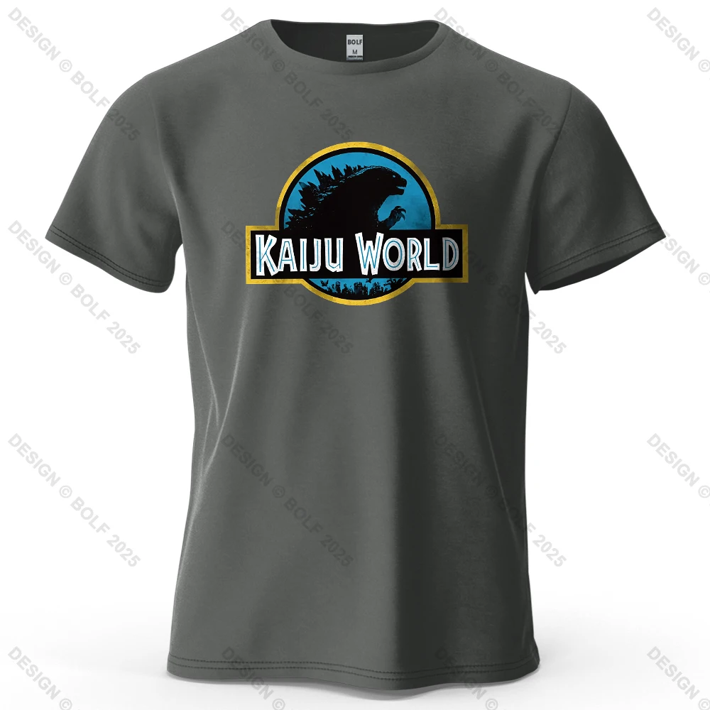 Kaiju World Monster Adventure Oversized Graphic T-Shirt – 100% Cotton Streetwear