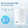 Electric Portable Travel Bidet Rechargeable Personal Bidet Sprayer Handheld Butt Shower for Women Men Hygiene Cleaning, Postp 6