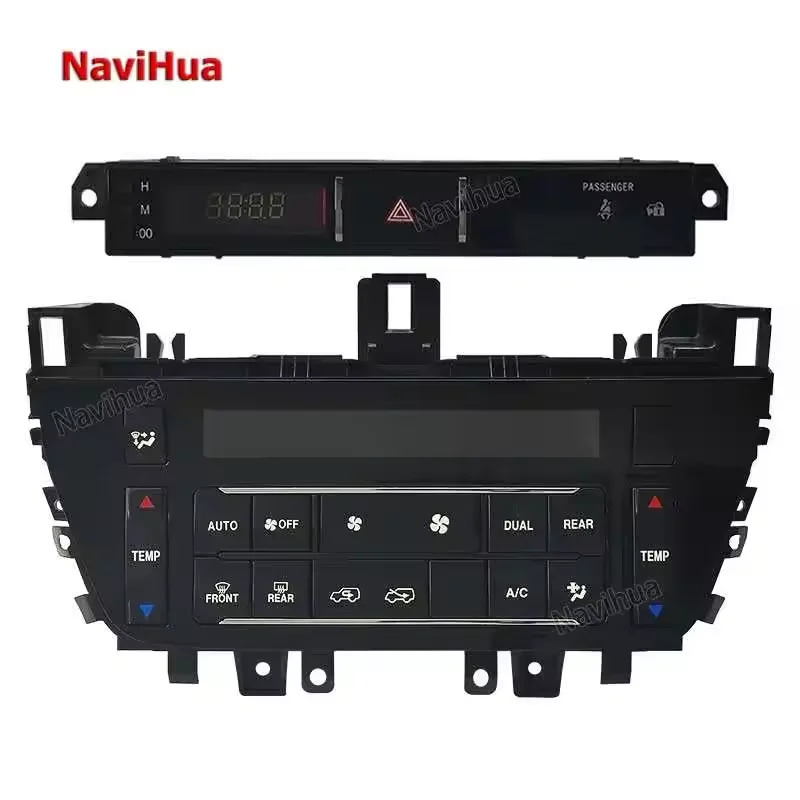 

Car AC Screen Air Condition Panel Button Digital Control Panel Switch Parts for Toyota Land Cruiser 200 Fj200 Lc200 2016