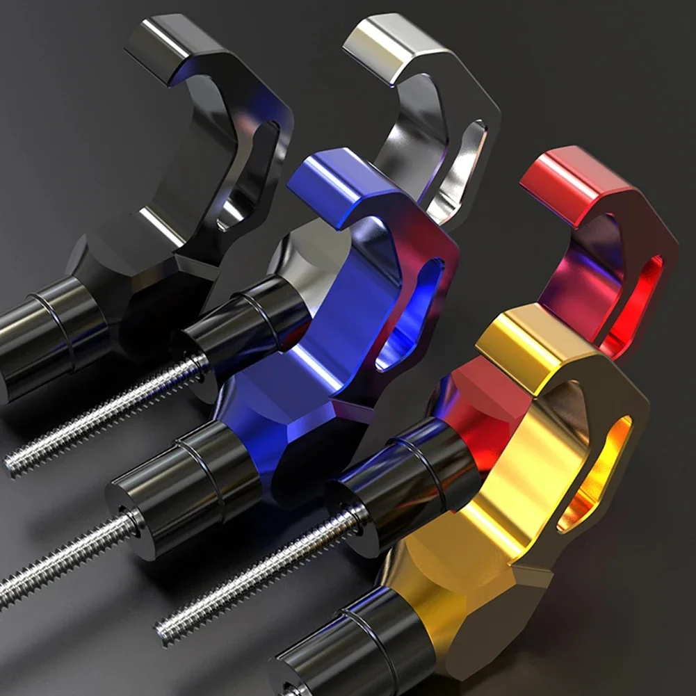 Motorcycle Universal CNC Aluminium Alloy Holder Cargo Hook Luggage Bag Hanger Helmet Claw Motorbike Accessories