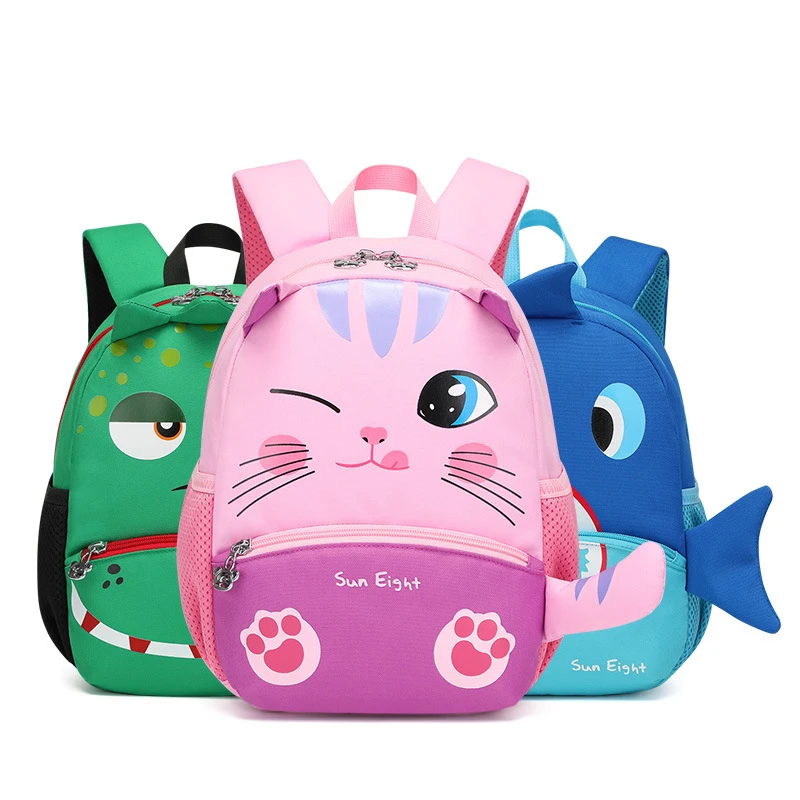 Ladybug Backpack Little Kids School Bag Nylon Cartoon