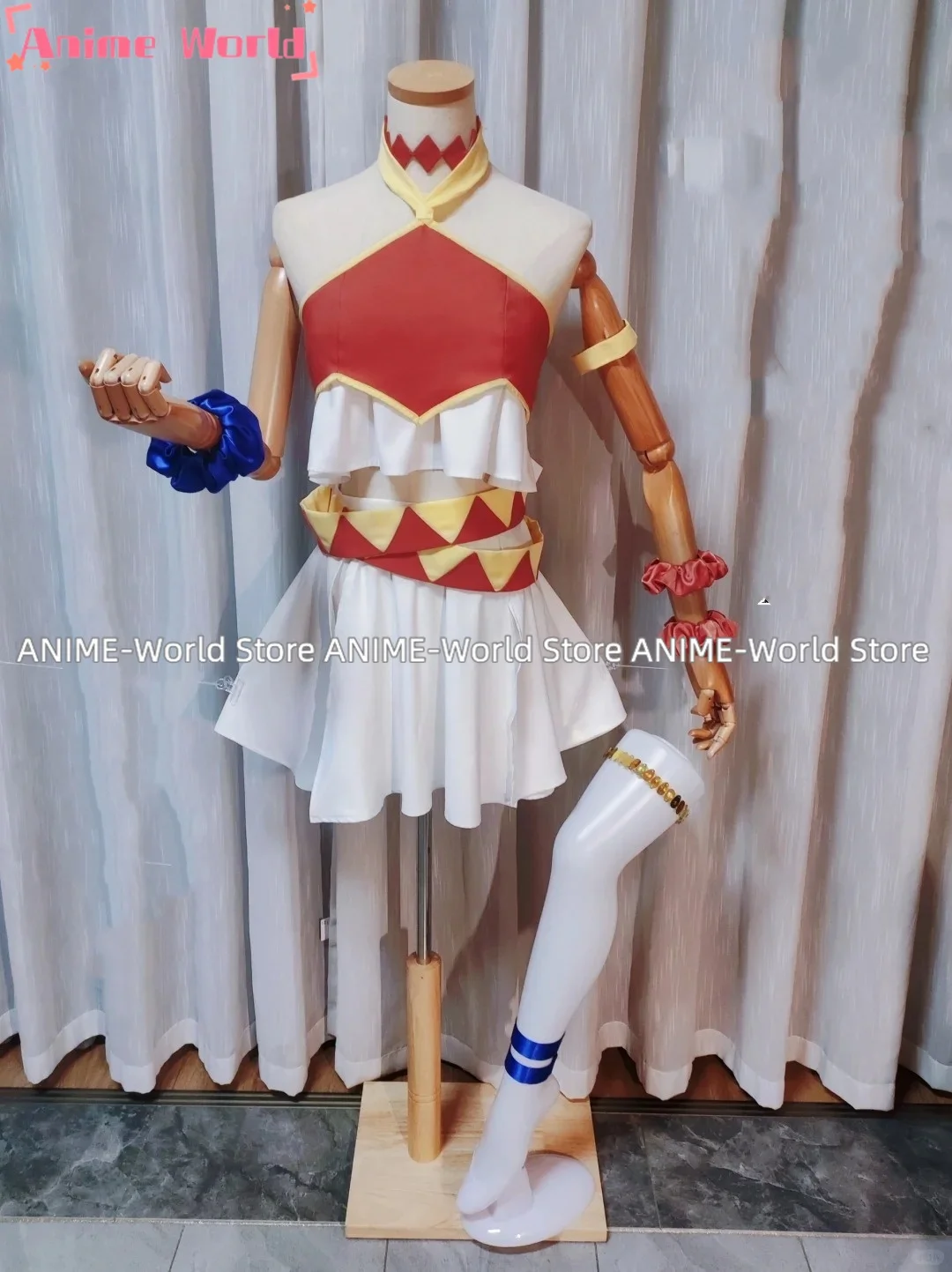 Custom Size》Anime Dragon Cry Lucy Heartfilia Dress Outfit Cosplay Costume  Party Suit Female Uniform