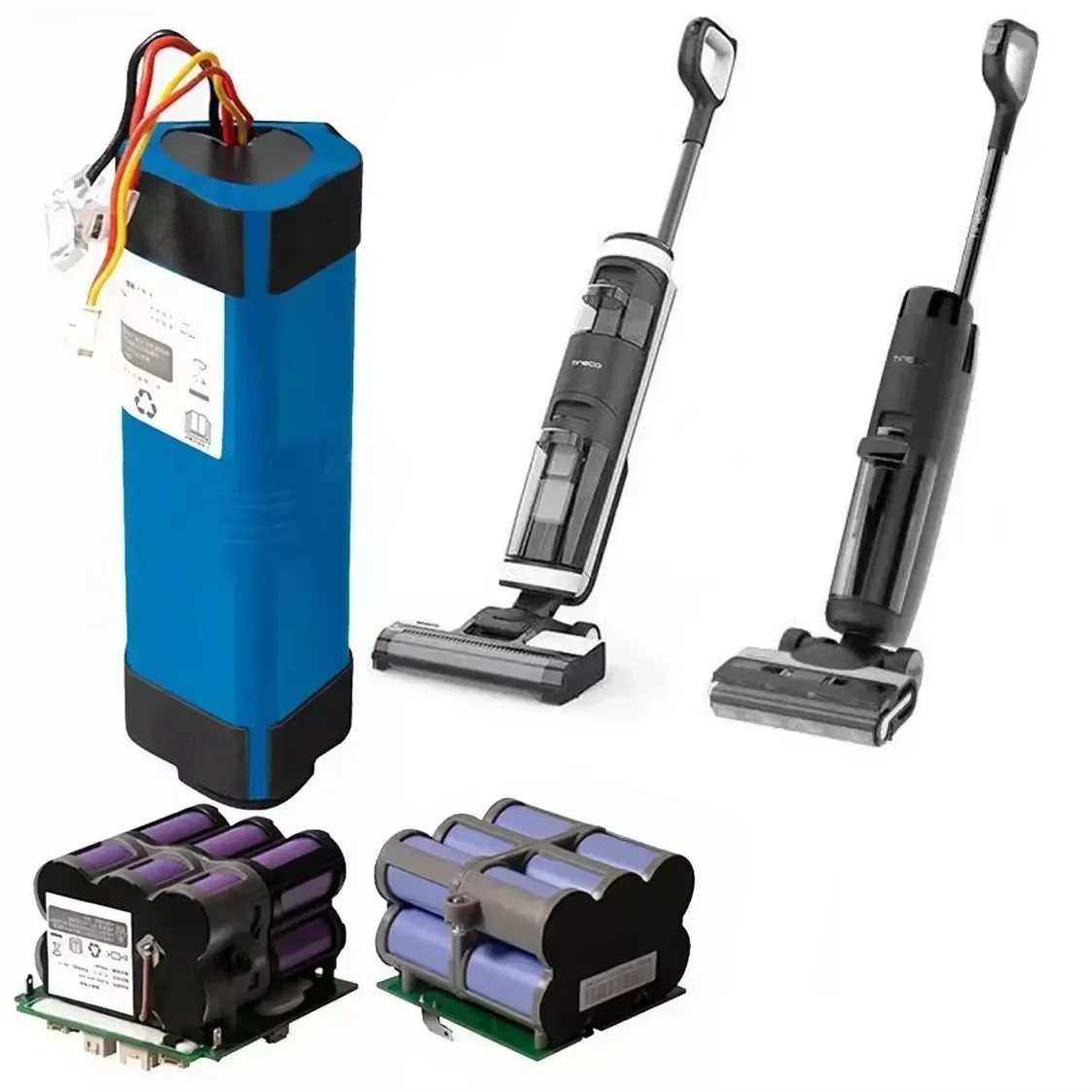 100%original 4000mAh For Tineco FLOOR ONE 1.0 FW25M-01 FW25W-01 FW09010ECN HF10E-01 HF20E-01 S3-01 vacuum cleaner Battery 6