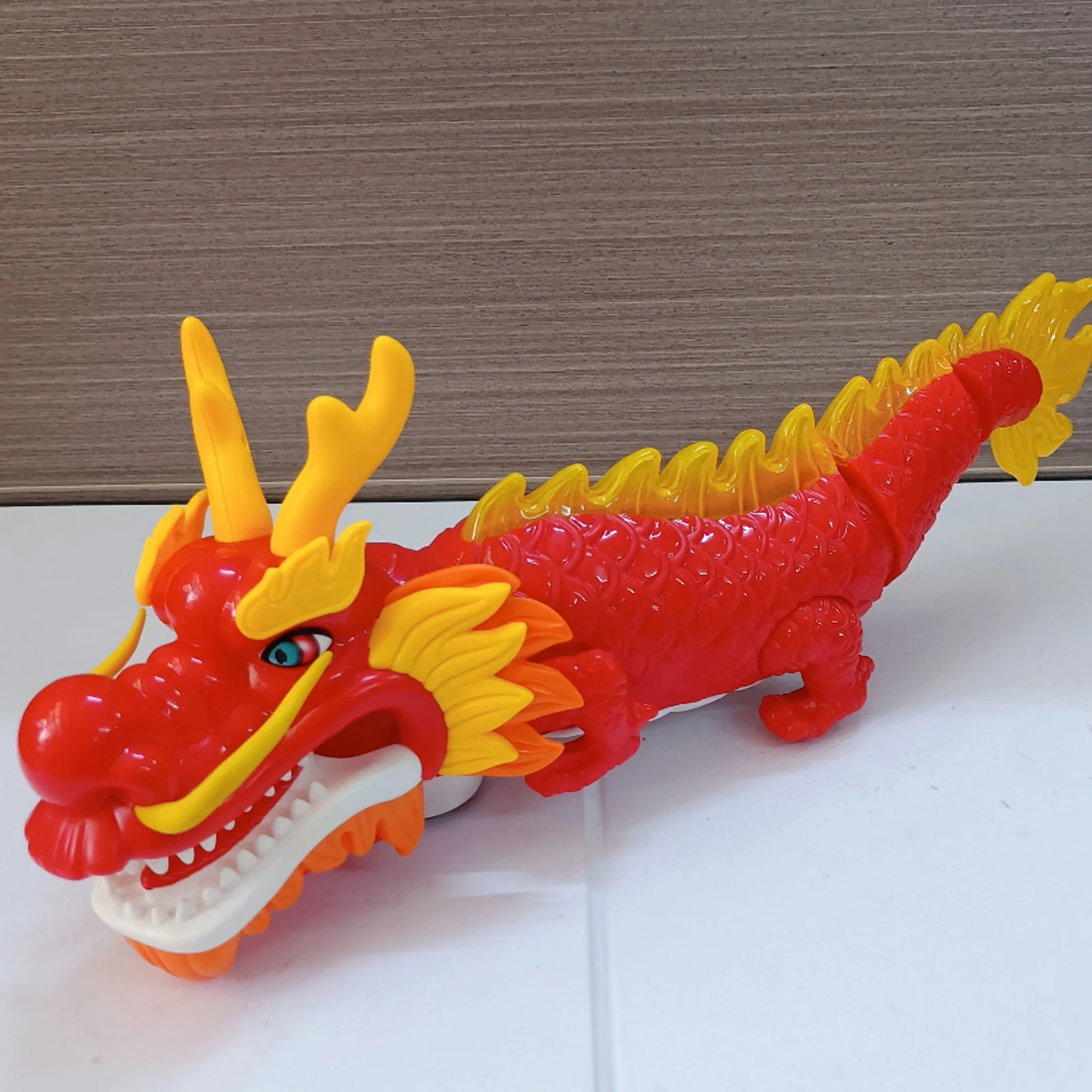 Electric Toys Musical Traditional Chinese Dragon No New Year Decoration Plastic Shaped With Light 2