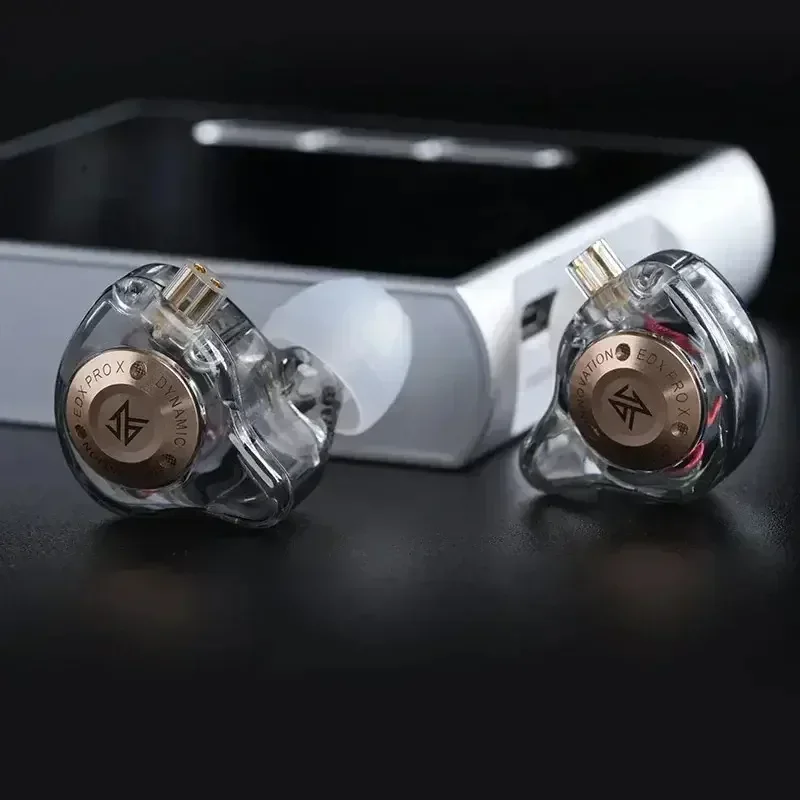 KZ EDX PRO X Wired Earbuds Dynamic Drive Earphone HIFI Bass Sport Noise Cancelling Headset With MIC KZ ZSN Music EDC Headphone 4