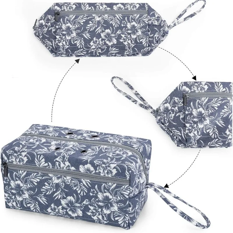 Large Capacity Crochet Bag Organizer Yarn Holder Crochet Accessories Gifts Crafters DIY Storage Bag