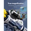 Kids Rocket Launcher Electric Toy Gun Bazooka Shooting with Voice Light Smoke Howitzer Soft Bullet Gun Boys Birthday Gifts 2