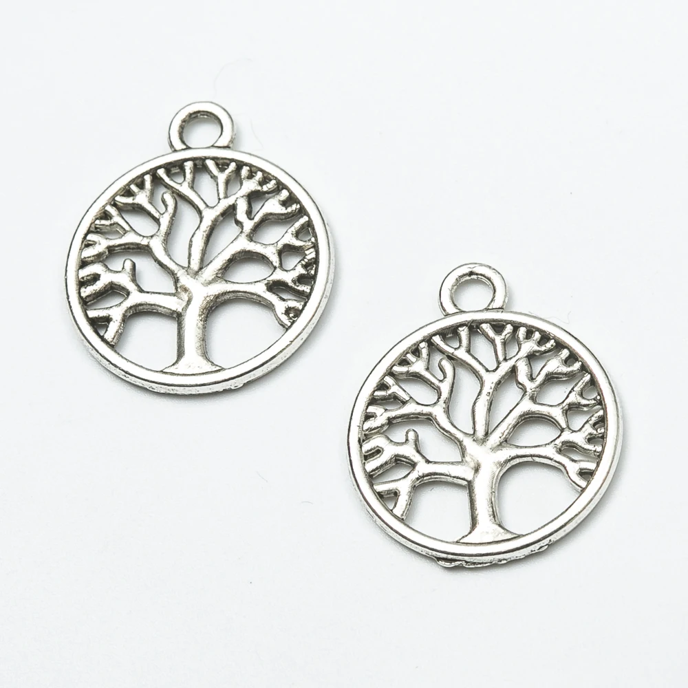 20 pieces (Tree of Life) vintage zinc alloy charm metal pendant