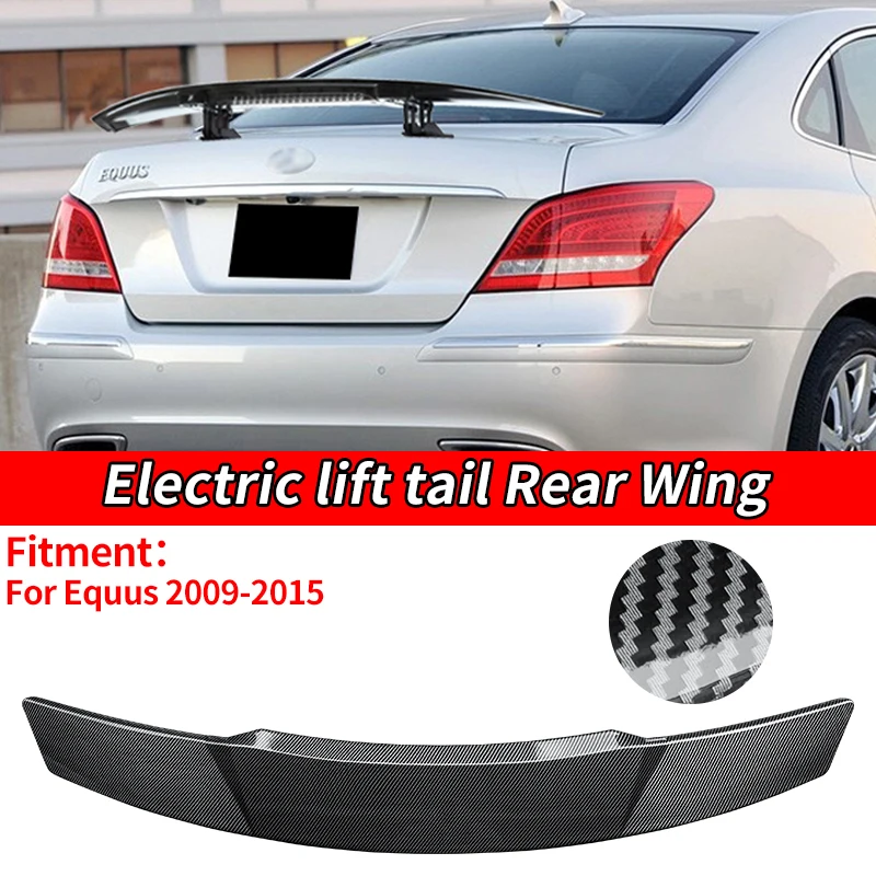 

Car Universal Electric Rear Spoiler Wing Trunk Tail Remote Control Modification Accessories For Hyundai -Equu