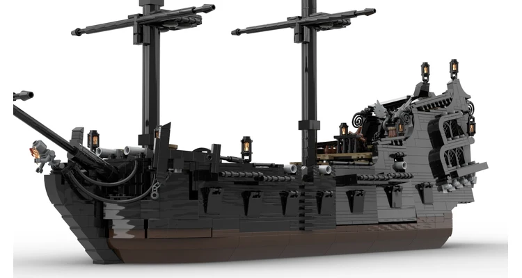 Pirate Ship Moc Pirates Of The Caribbean Boat Brick Captain Jack Sparrow Model Sailship Building Block Sailboat Warship - Blocks - AliExpress