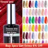 Tinovo Uno Manicure Gel Nail Polish 12ml UV/LED Semi Permanent Glitter Gel Paint Lacquer Soak Offf Nails Art Supplies Gellak NEW 1