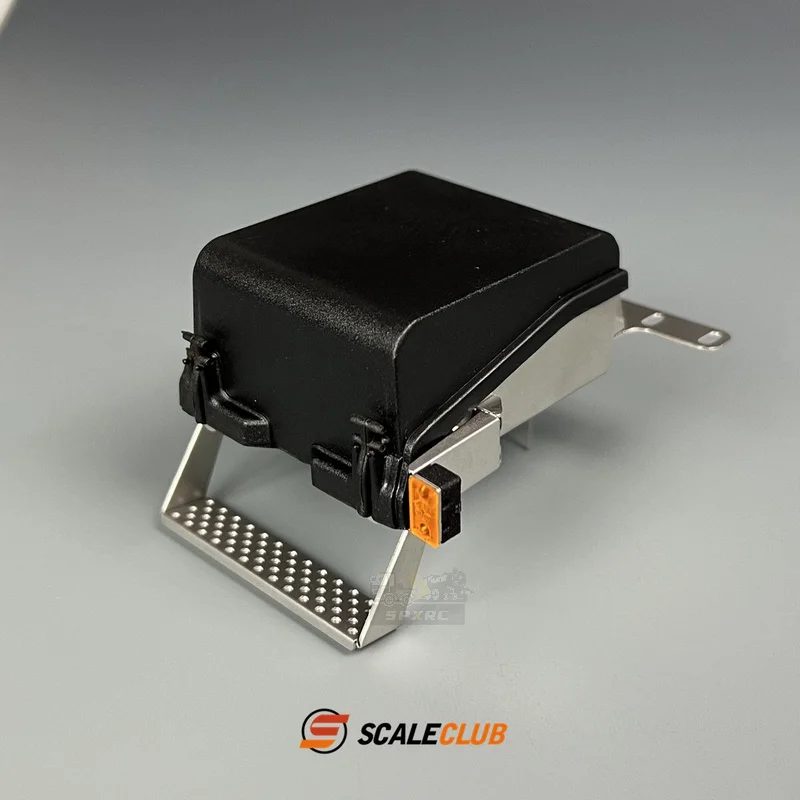 

Scaleclub Model For Scania 770s Upgrade Battery Box With Stair Treads Heavy Towing For Tamiya Lesu Rc Truck Trailer Tipper